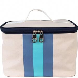 NEW BOULEVARD tricia canvas train case in canvas